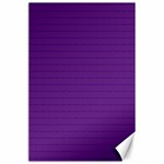 Pattern Violet Purple Background Canvas 24  x 36 