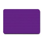 Pattern Violet Purple Background Small Doormat 