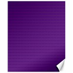 Pattern Violet Purple Background Canvas 11  x 14  
