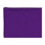 Pattern Violet Purple Background Cosmetic Bag (XL)