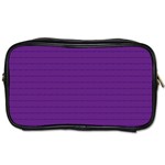 Pattern Violet Purple Background Toiletries Bags
