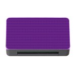Pattern Violet Purple Background Memory Card Reader with CF