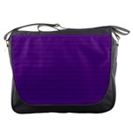 Pattern Violet Purple Background Messenger Bags