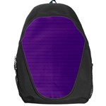 Pattern Violet Purple Background Backpack Bag