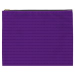 Pattern Violet Purple Background Cosmetic Bag (XXXL) 