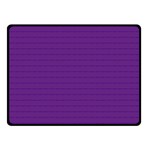Pattern Violet Purple Background Double Sided Fleece Blanket (Small) 
