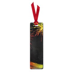 Rainbow Fireworks Celebration Colorful Abstract Small Book Marks by Sapixe