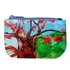 Coral Tree Blooming Large Coin Purse by bestdesignintheworld