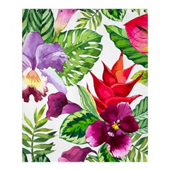 Vector Pattern Tropical Shower Curtain 60  X 72  (medium) 