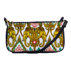 Traditional Thai Style Painting Shoulder Clutch Bags