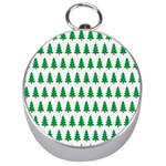 Christmas Background Christmas Tree Silver Compasses