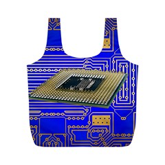 Processor Cpu Board Circuits Full Print Recycle Bags (m)  by Sapixe