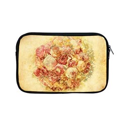 Vintage Digital Graphics Flower Apple Macbook Pro 13  Zipper Case