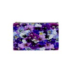 Graphic Background Pansy Easter Cosmetic Bag (Small) 