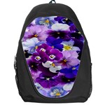 Graphic Background Pansy Easter Backpack Bag