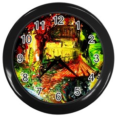 St Barbara Resort Wall Clocks (black) by bestdesignintheworld