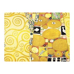 The Embrace - Gustav Klimt Double Sided Flano Blanket (mini)  by Valentinaart