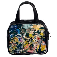 Abstract Art Berlin Classic Handbags (2 Sides) by Modern2018