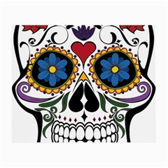 Cranium Sugar Skull Small Glasses Cloth (2-side) by StarvingArtisan