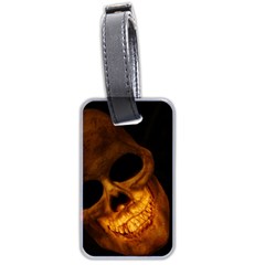 Laughing Skull Luggage Tags (two Sides) by StarvingArtisan