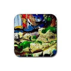 Catalina Island Not So Far 4 Rubber Coaster (square)  by bestdesignintheworld