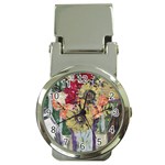 Sunflowers And Lamp Money Clip Watches Front