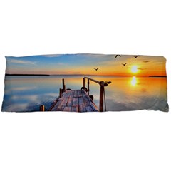 Sunset Lake Beautiful Nature Body Pillow Case (dakimakura)