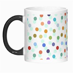 Dotted Pattern Background Brown Morph Mugs