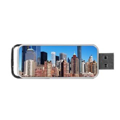 Skyscraper Architecture City Portable Usb Flash (one Side) by Simbadda