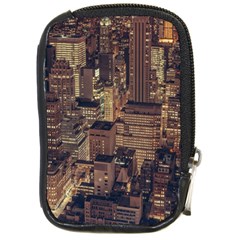 New York City Skyline Nyc Compact Camera Cases by Simbadda