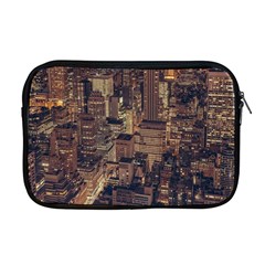 New York City Skyline Nyc Apple Macbook Pro 17  Zipper Case by Simbadda