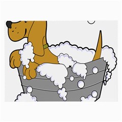 Dog Bath Grooming Large Glasses Cloth (2-side) by Simbadda