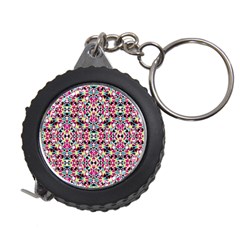 Multicolored Abstract Geometric Pattern Measuring Tape by dflcprints