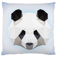 Background Show Graphic Art Panda Standard Flano Cushion Case (two Sides) by Simbadda