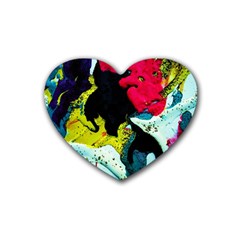 Buffalo Vision Heart Coaster (4 Pack)  by bestdesignintheworld