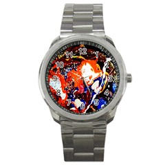 Smashed Butterfly 8 Sport Metal Watch by bestdesignintheworld