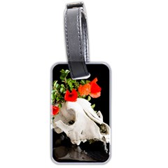 Animal Skull With A Wreath Of Wild Flower Luggage Tags (two Sides) by igorsin