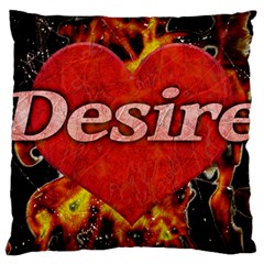 Desire Concept Background Illustration Large Cushion Case (two Sides) by dflcprints