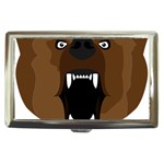 Bear Brown Set Paw Isolated Icon Cigarette Money Cases