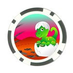 Dinosaur Dino Baby Dino Lizard Poker Chip Card Guard (10 pack)