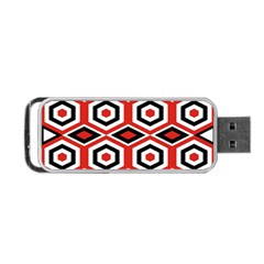 Motif Batik Design Decorative Portable Usb Flash (one Side) by Nexatart