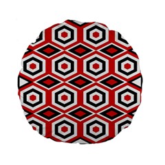 Motif Batik Design Decorative Standard 15  Premium Flano Round Cushions by Nexatart