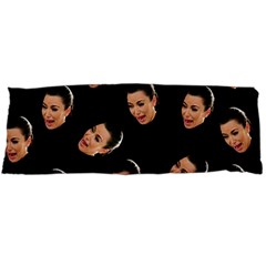 Crying Kim Kardashian Body Pillow Case (dakimakura) by Valentinaart