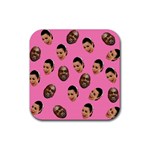 Crying Kim Kardashian Rubber Coaster (Square)  Front
