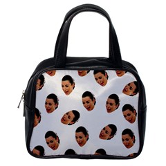 Crying Kim Kardashian Classic Handbags (one Side) by Valentinaart