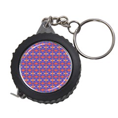 Blue Orange Yellow Swirl Pattern Measuring Tape by BrightVibesDesign