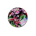 Lilac And Lillies 3 Hat Clip Ball Marker (4 pack)