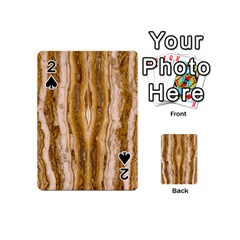 Marble Wall Surface Pattern Playing Cards 54 (mini)  by Sapixe