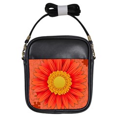 Flower Plant Petal Summer Color Girls Sling Bags by Sapixe