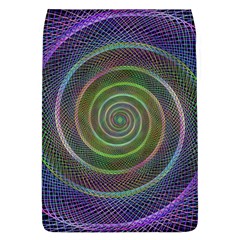 Spiral Fractal Digital Modern Flap Covers (l)  by Sapixe
